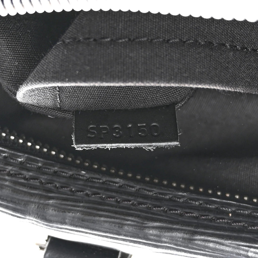 Louis Vuitton Speedy Handbag Epi Leather 30 Black