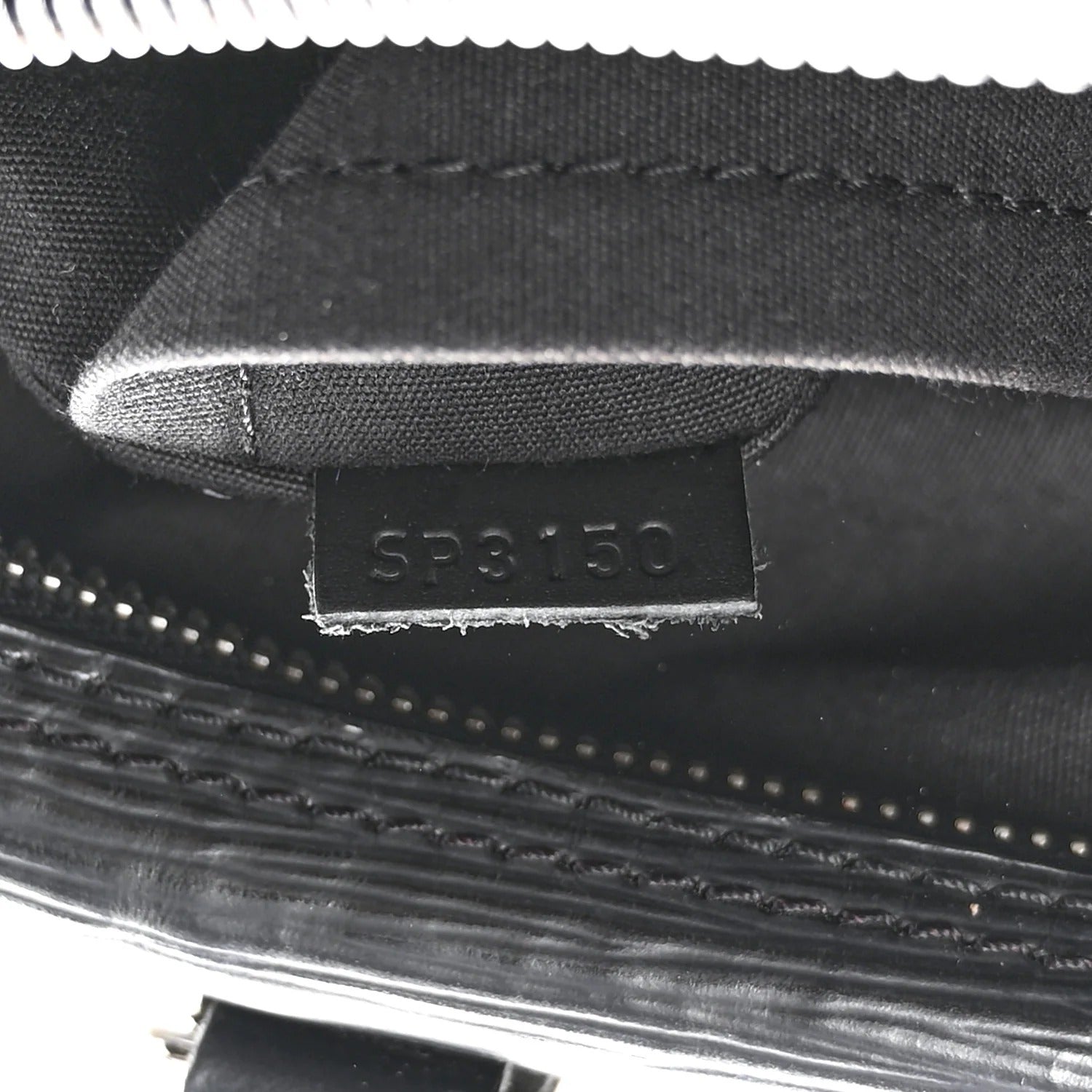 Louis Vuitton Speedy Handbag Epi Leather 30 Black