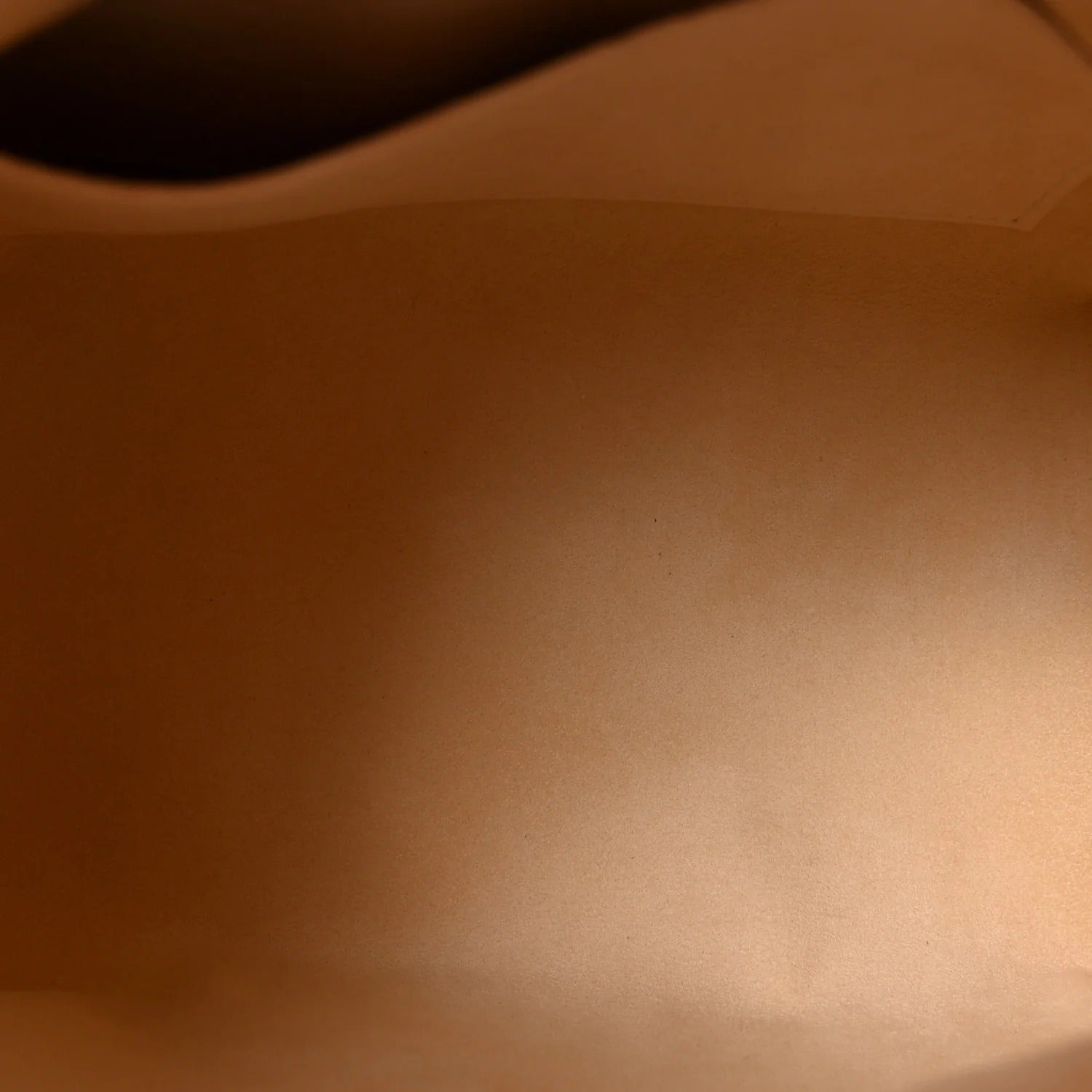 Close-up of brown paper texture