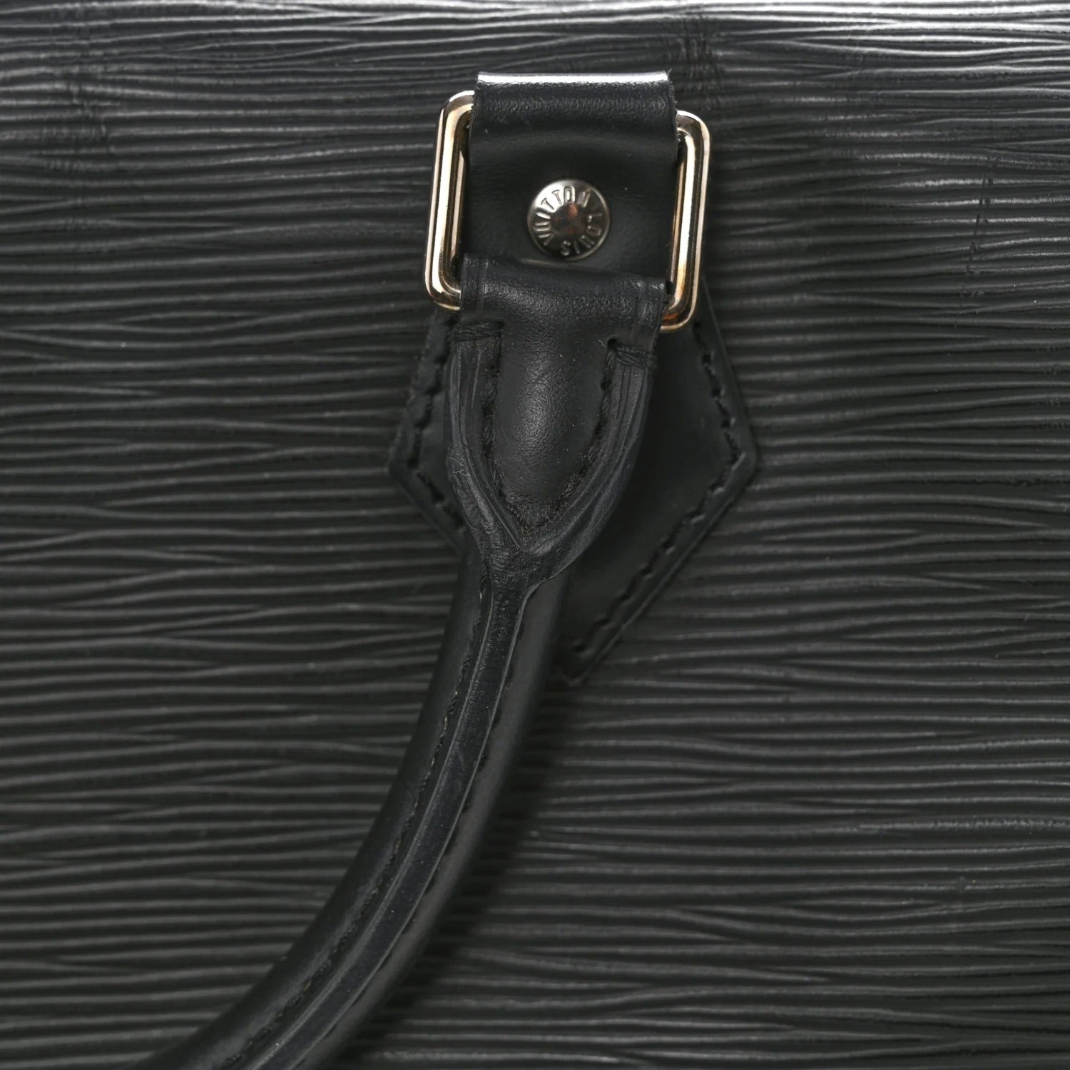 Louis Vuitton Speedy Handbag Epi Leather 30 Black